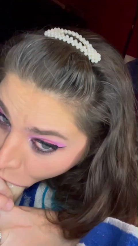 Nothing better than gagging on something big :) : video clip
