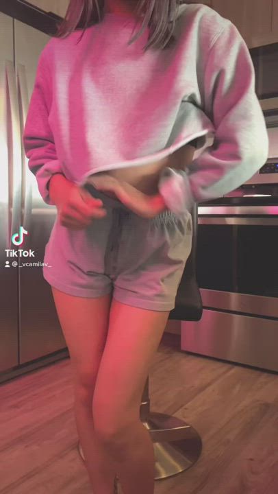 I haven’t posted on TikTok but would you watch me? 😇 : video clip