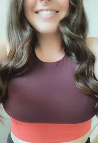 This is for the men at the gym today who took a second glance at my hard nipples. : video clip