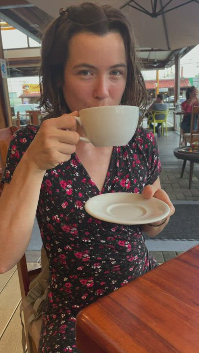 Would you go on a coffee date with me? [GIF] : video clip