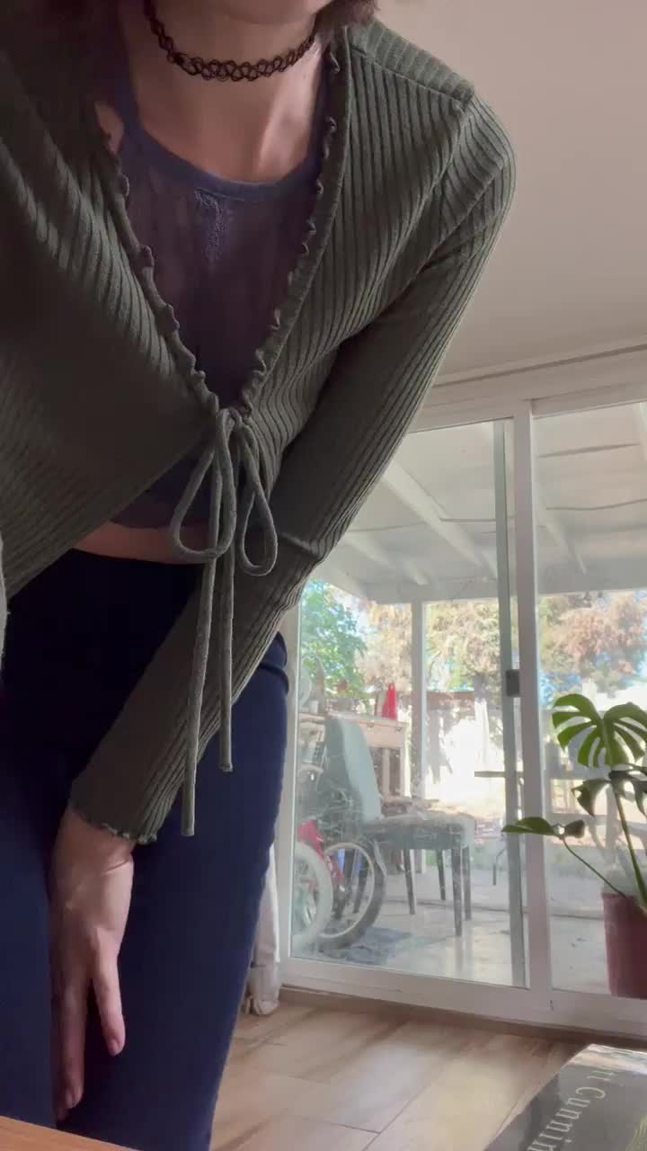 You can watch me undress. : video clip
