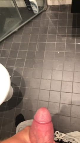 I honestly want to fill a hot sucking mouth with cum tonight! A week since i came. : video clip