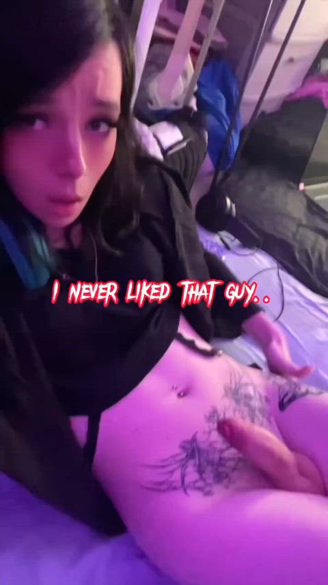 I love watching a goonette get fucked by a real man.. : video clip