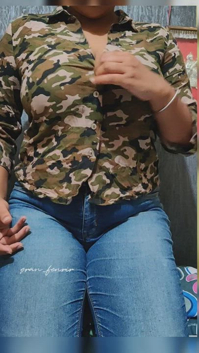 Titty drop, drop top, I'm bad at captions, just open the GIF. :P [F23] [oc] : video clip