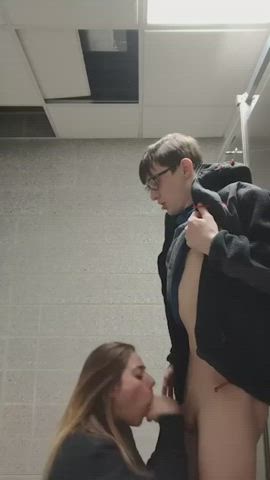 Cheerleader helping out the nerd : video clip