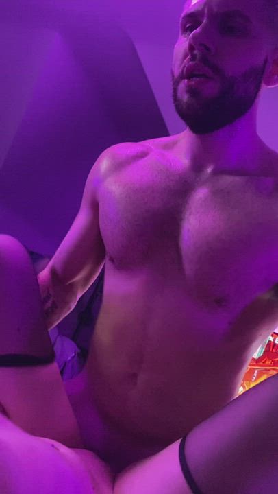 Getting pounded next to her friend : video clip