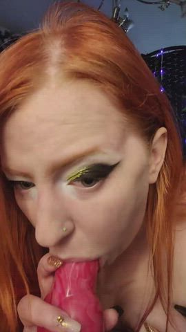 not how you're supposed to use a bad dragon toy... : video clip
