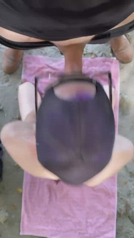 I got used at the beach yesterday by my favourite football player 👅 : video clip
