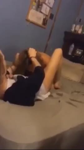 She Doesn't Care Who Watches Her Snog Her Crush : video clip
