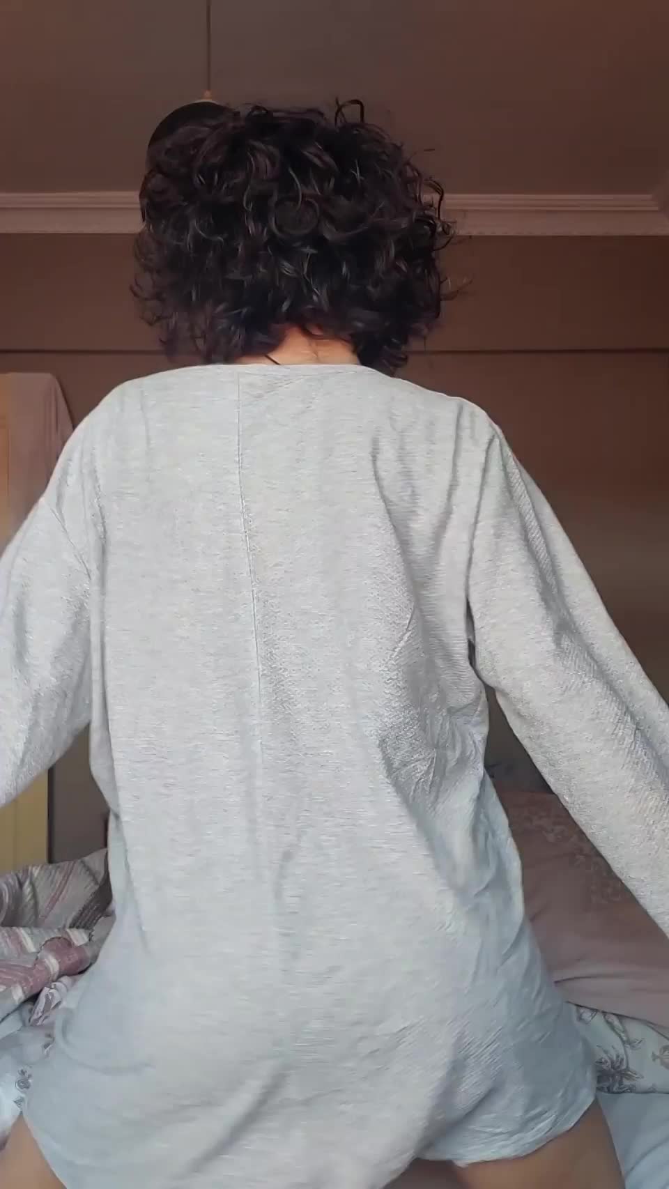 Can I bounce my tight ass on your hard cock? : video clip