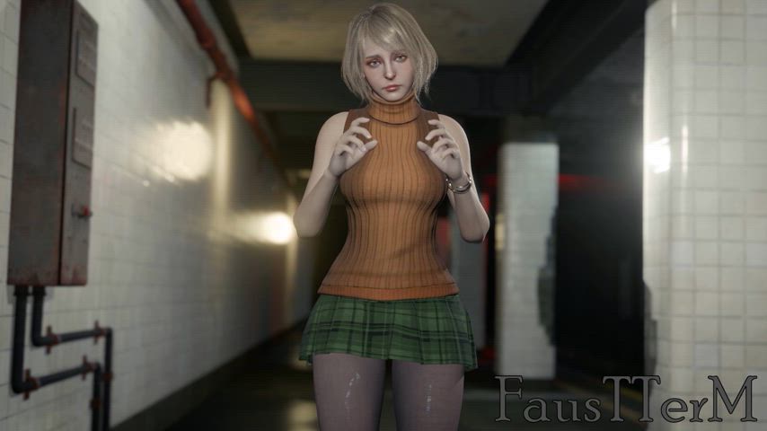 Ashley Throat In Trouble (FausTTerM)[Resident Evil] : video clip