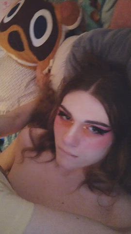 Do I still look pretty when I’m trying not to cum inside ❓😳😳😅💦 : video clip