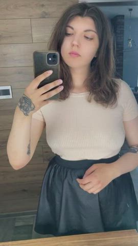 my lovely teen boobs for you : video clip