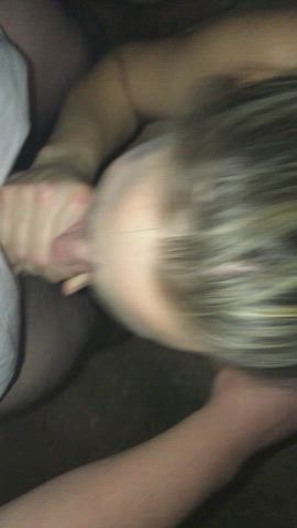 Of course a thick rope glued my eye shut lol. I still took the whole load while I played with his balls. : video clip