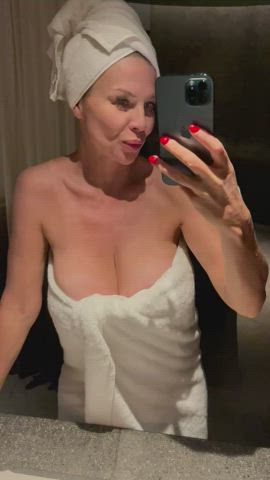Can my boobs F(50) make your dick hard? : video clip