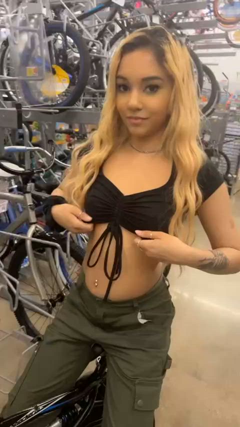 I'm tired of riding a bike, can I ride your dick instead : video clip