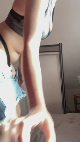 Would you let me park these cheeks on your face?here's my ass-- want a feel? : video clip