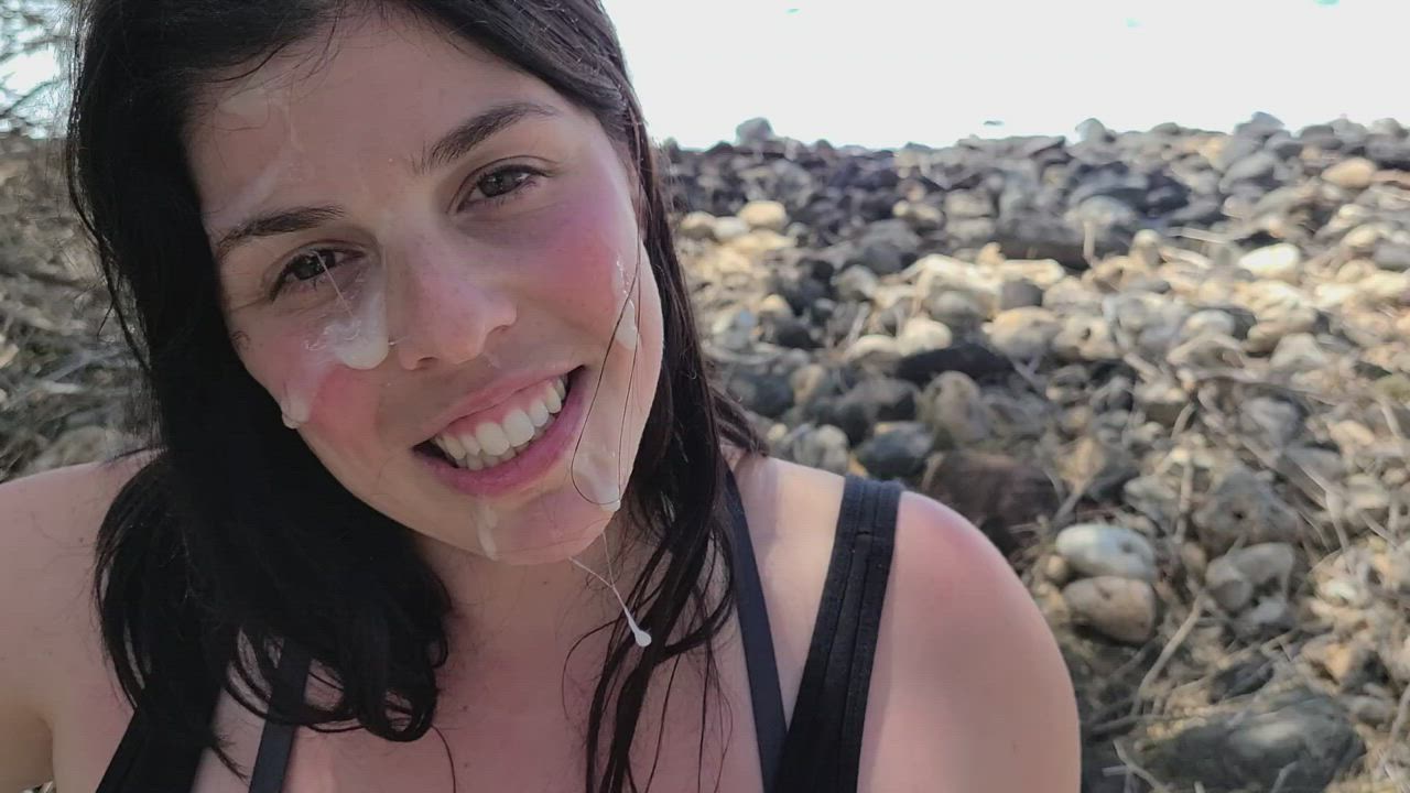 getting my first outdoor facial was quite the treat : video clip