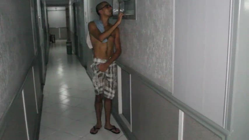 Nude Milf In Shower Catches Young Nerd Spying Gives Him Real Sex : video clip