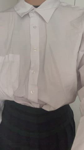 I can’t wait to go to class dressed like this to make everyone horny : video clip