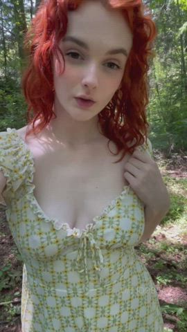 Out for a walk in the woods : video clip