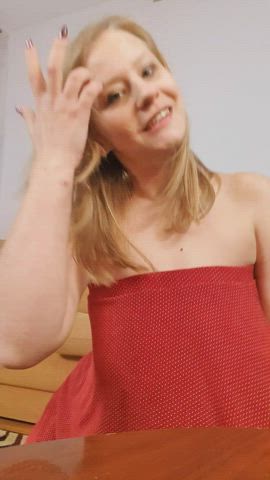 I suggest riding, you hold those big tits, and I will finish you in a few minutes. Of course cum inside me. : video clip