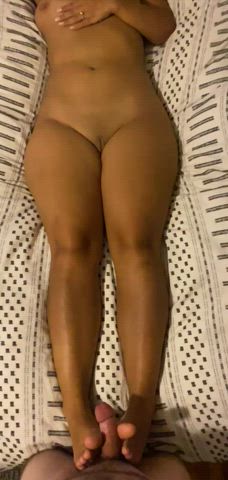 White toes look great on a dick 😏 : video clip