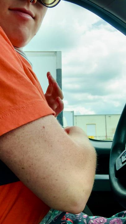 It sure is hot out there! Anyone wanna take an AC break with me? [GIF] 🤪 : video clip