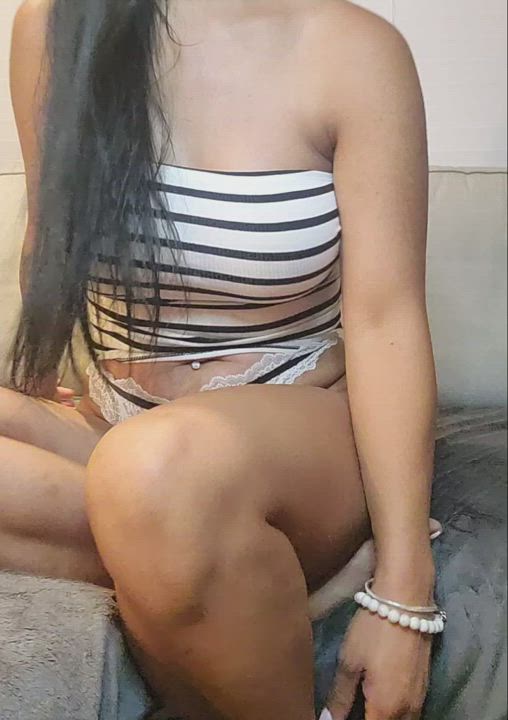 I want to sit on your cock and have you cum so deep inside. : video clip