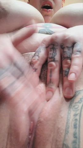 Just a little squirt... it'd be more if I were sitting on your face. : video clip