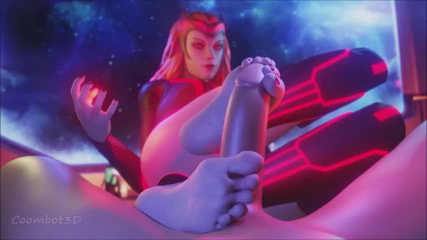 Scarlet Witch (Coombot3D) [Marvel] : video clip