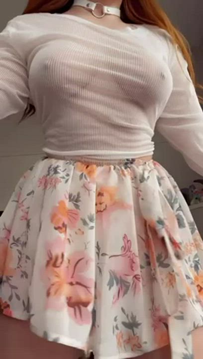Wearing see through clothes is how I let people know I’m available to be used as their fucktoy : video clip