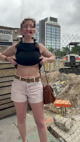 Giving the construction guys something to enjoy this weekend : video clip