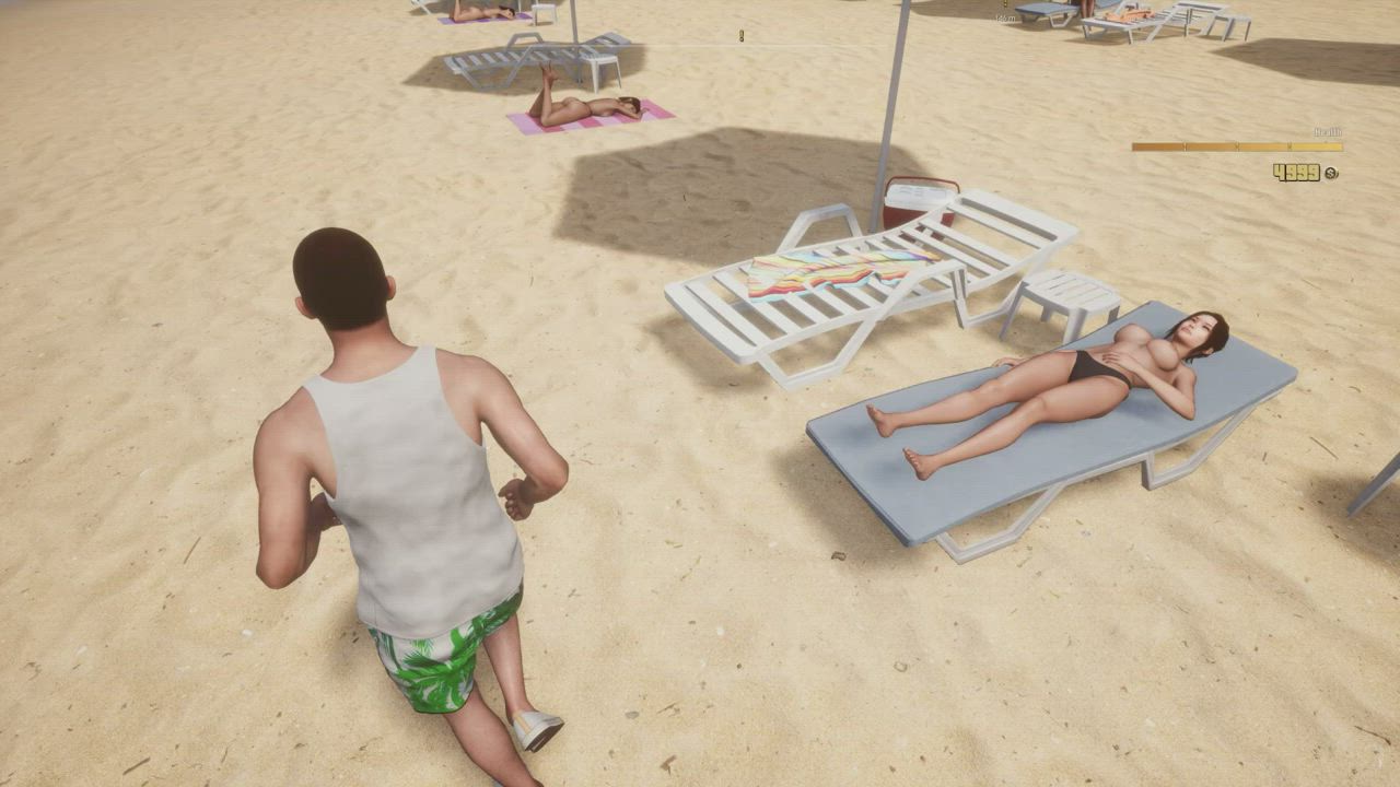 Summer beach fun in the city (Open World) [SunbayCity] : video clip