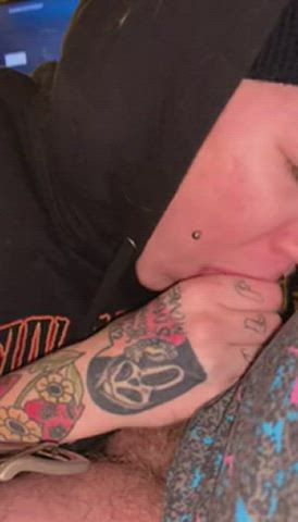 Swallowed all of it and still wanted more from him 🤤 : video clip