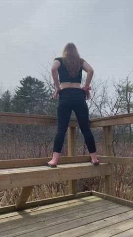 Just enjoying the sites : video clip