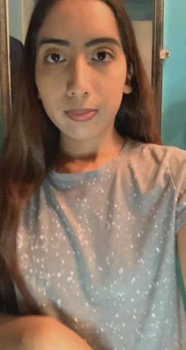 I hope you like Mexican girls with tiny tits! : video clip