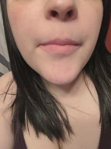 Playing with and eating some cum. <3 : video clip