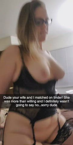 Tinder is the best place to meet my wife...apparently : video clip