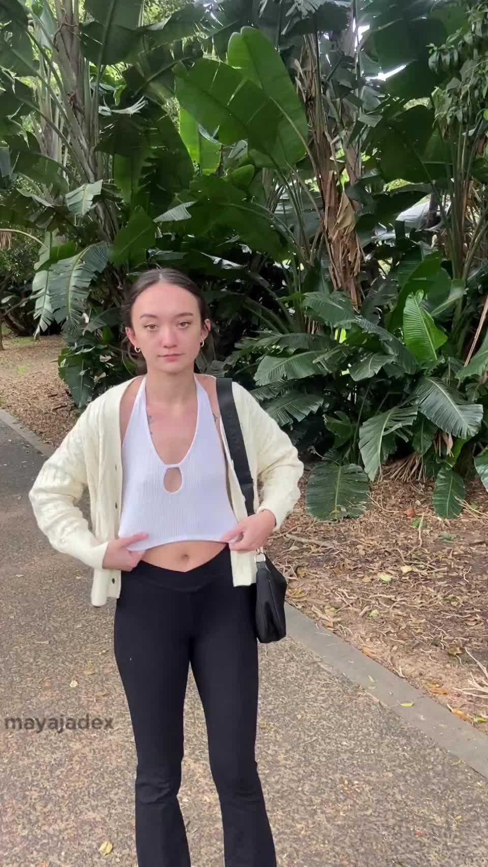 just me and my titties to make your day happier : video clip