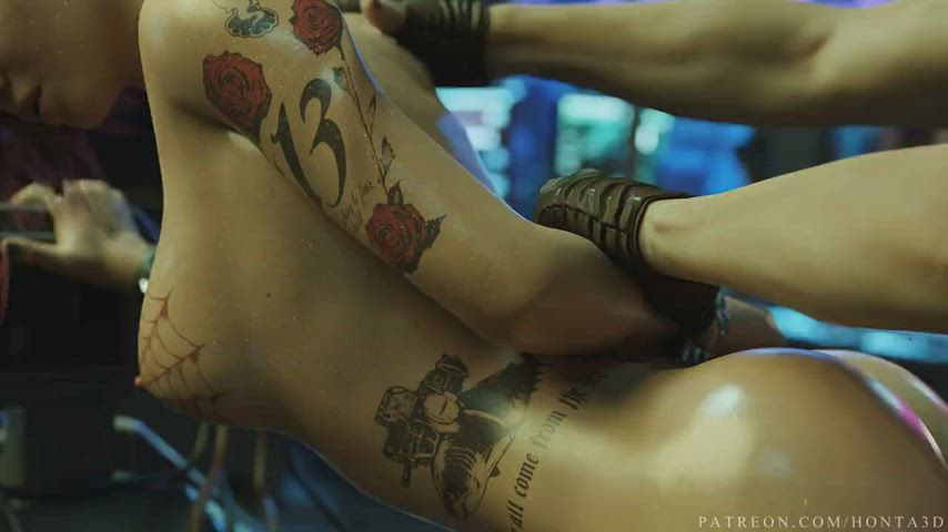 Judy getting fucked (honta) [Cyberpunk 2077] : video clip