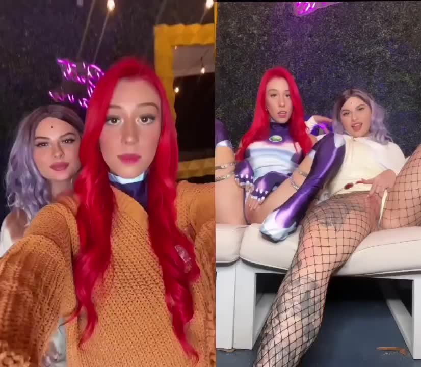 Starfire & White Raven (Zoey&Brandy) [Teen Titans] : video clip