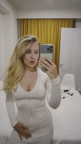 I'm obsessed with this dress because you can't wear a bra and panties : video clip