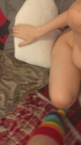 Thick Load On Enby’s Face : video clip
