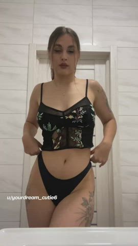 daddy love play with my tits : video clip