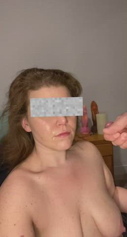 Please Pump Your Juicy Meat All Over My Face Daddy 👅💦 : video clip