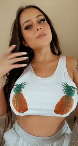Dropping my Piñas off! Like Pineapples? : video clip