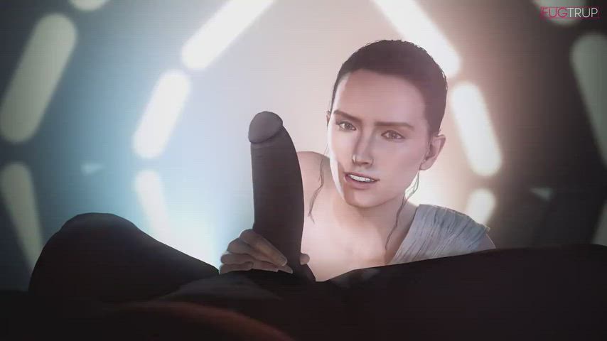 Rey blowjob (Fugtrup) [Star Wars] : video clip