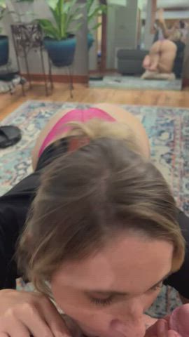 My mouth and tongue 🤝 his cock and asshole : video clip