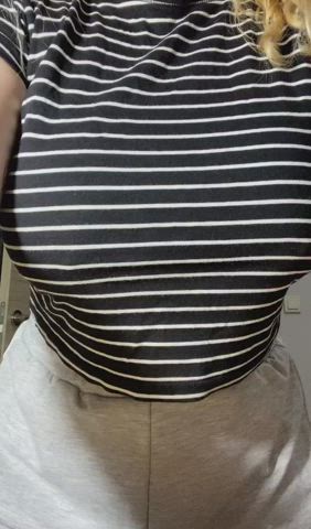 Hope my big tits made your cock hard today! : video clip